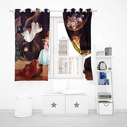 Rideaux Peter Pan occultants 100x140 cm variant 1 