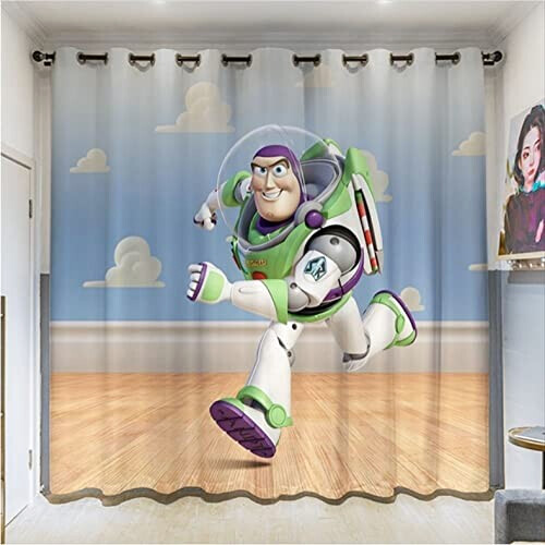 Rideaux Toy story occultants 280x250 cm