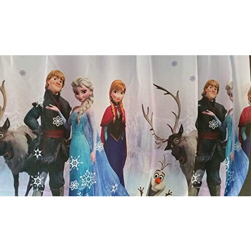 Rideaux La reine des neiges transparent 225x150 cm variant 0 