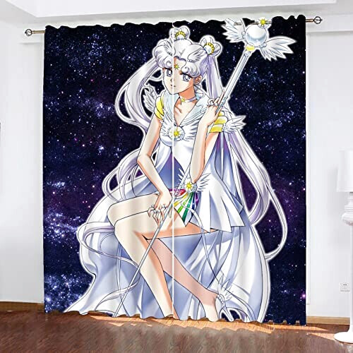 Rideaux Sailor Moon occultants 100x140 cm