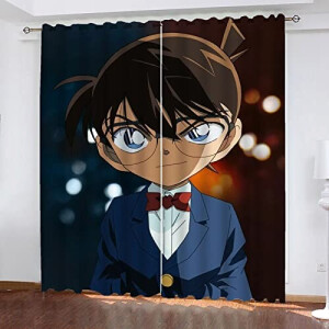 Rideaux Détective Conan 100x140 cm
