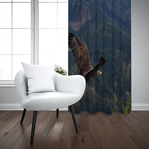 Rideaux Aigle occultants 280x260 cm variant 2 