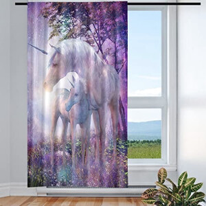Rideaux Cheval multicolore . 135x175 cm
