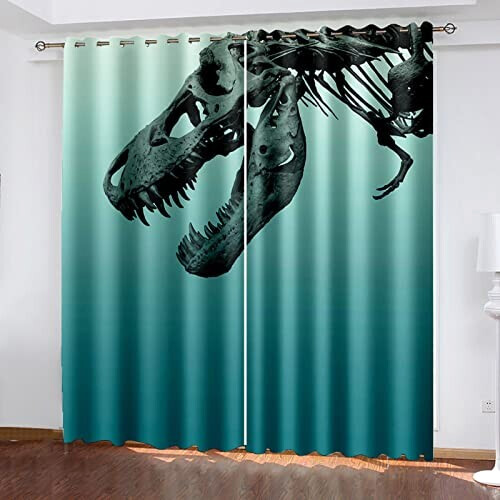 Rideaux Dinosaure occultants 140x160 cm