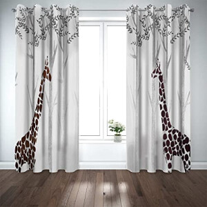 Rideaux Girafe occultants 280x260 cm