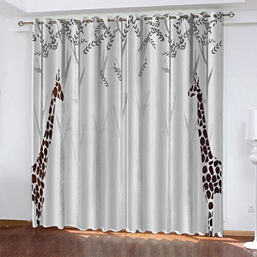 Rideaux Girafe occultants 280x260 cm variant 0 