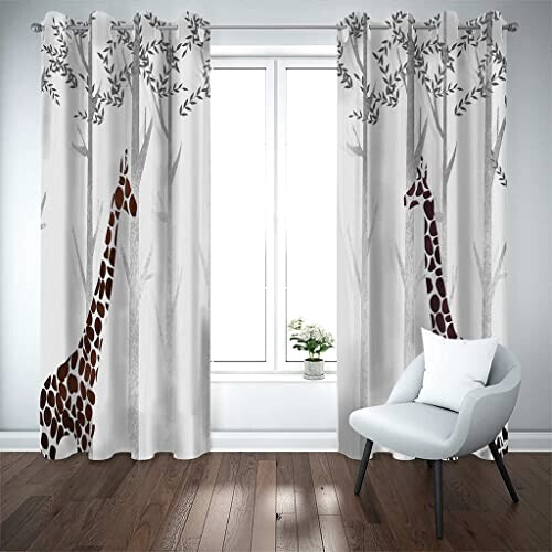 Rideaux Girafe occultants 280x260 cm variant 1 