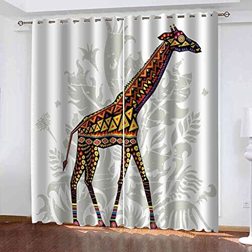 Rideaux Girafe occultants 300x280 cm variant 0 