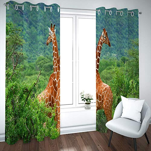 Rideaux Girafe occultants 264x210 cm variant 0 