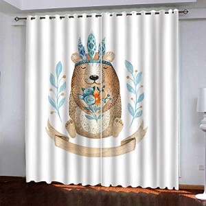 Rideaux Hamster roo- occultants 85x200 cm