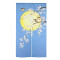 Rideaux Hibou bleu 85x150 cm - miniature