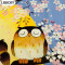Rideaux Hibou bleu 85x150 cm - miniature variant 4