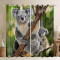 Rideaux Koala cyjwc 117x182 cm - miniature