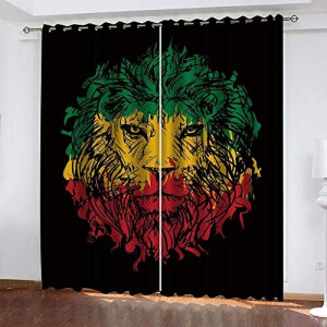 Rideaux Lion ??//?? occultants 183x214 cm
