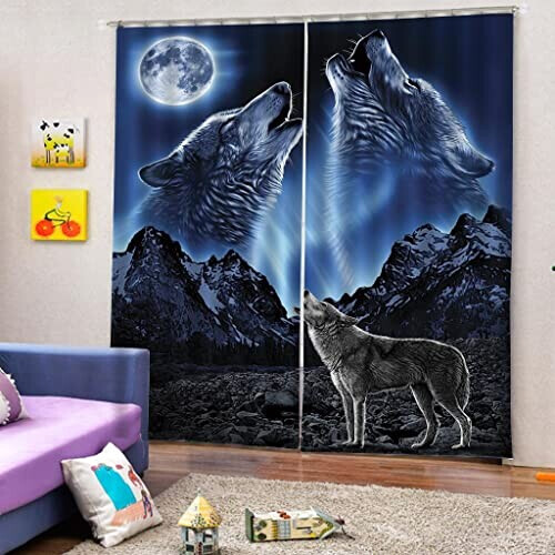 Rideaux Loup occultants 70x200 cm variant 2 