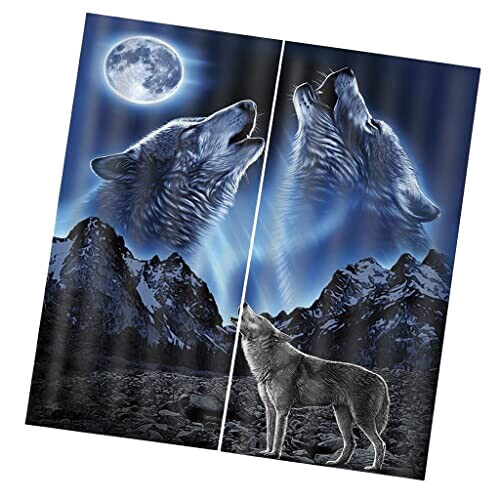 Rideaux Loup occultants 70x200 cm variant 4 