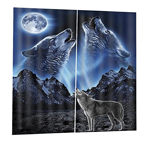 Rideaux Loup occultants 70x200 cm variant 6 