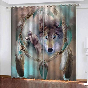 Rideaux Loup occultants 100x160 cm