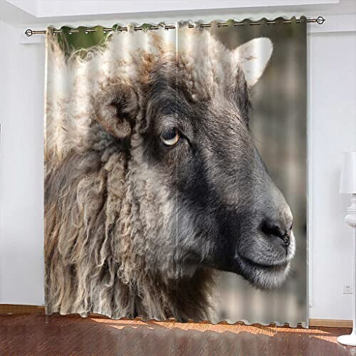 Rideaux Mouton occultants 140x160 cm variant 0 