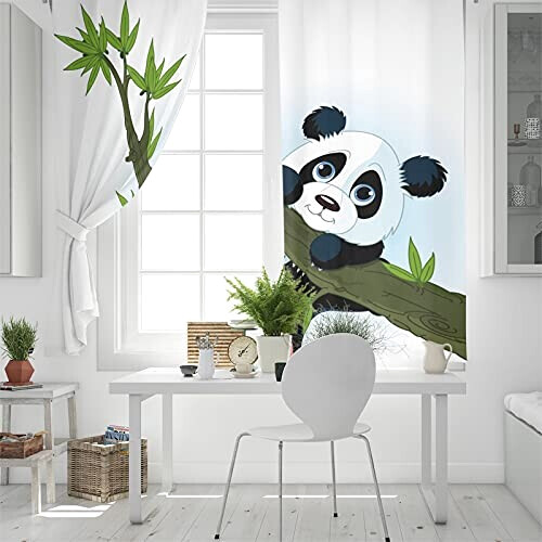 Rideaux Panda a- occultants 150x166 cm variant 2 