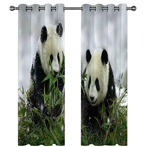 Rideaux Panda style- occultants 2x70 cm variant 0 