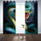 Rideaux Serpent occultants 150x166 cm - miniature variant 3