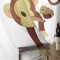 Rideaux Singe a- occultants 2x140 cm - miniature variant 4