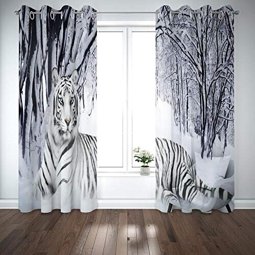 Rideaux Tigre noir 140x160 cm variant 1 