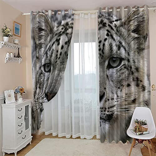 Rideaux Tigre occultants 140x160 cm variant 0 