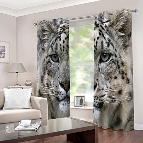 Rideaux Tigre occultants 140x160 cm variant 1 