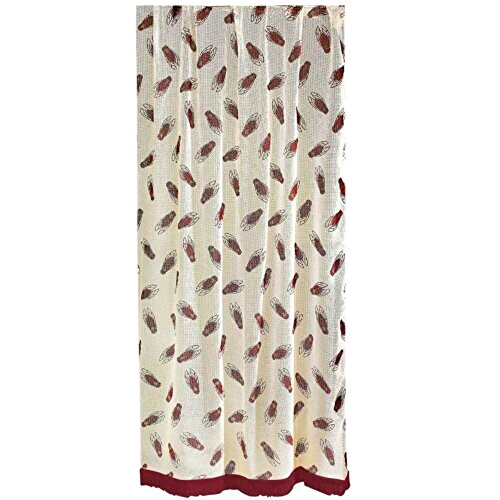 Rideaux Cigale beige 225x140 cm