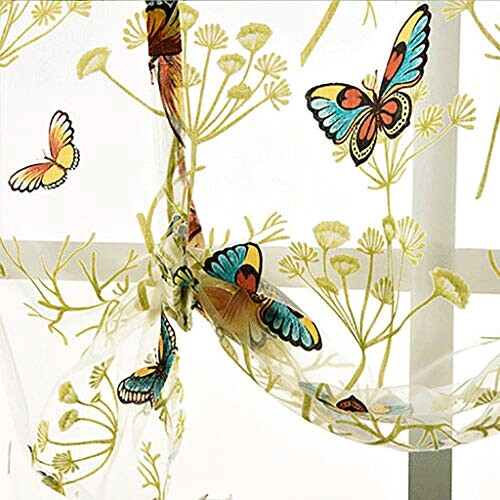 Rideaux Papillon # vert 60x140 cm variant 3 