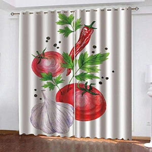 Rideaux Tomate ??//?? 150x166 cm