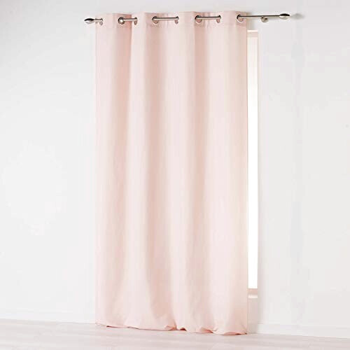 Rideaux rose pale 140x260 cm