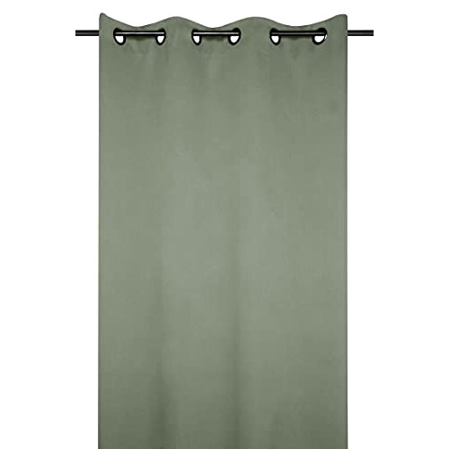 Rideaux vert kaki 135x250 cm