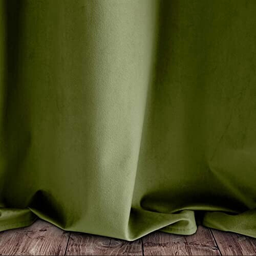 Rideaux vert foncé 140x250 cm variant 2 