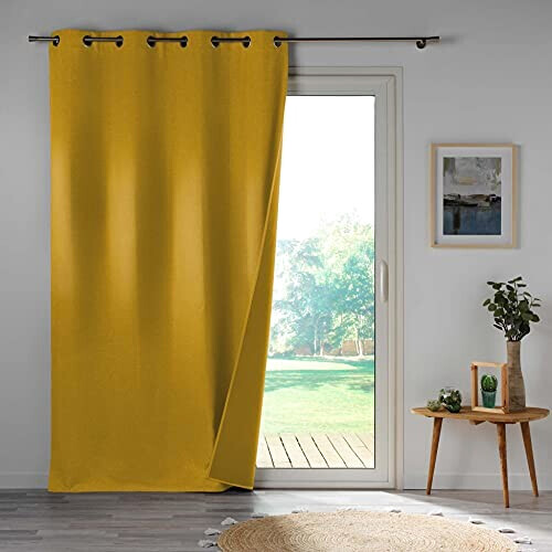 Rideaux jaune 140x260 cm variant 0 