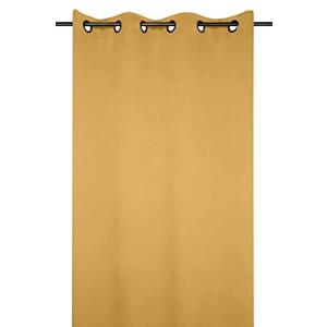 Rideaux jaune 135x250 cm