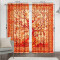 Rideaux orange 208x104 cm - miniature