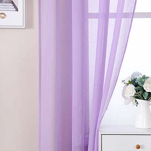 Rideaux violet clair 140x160 cm variant 3 