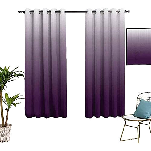 Rideaux violet 234x229 cm variant 0 