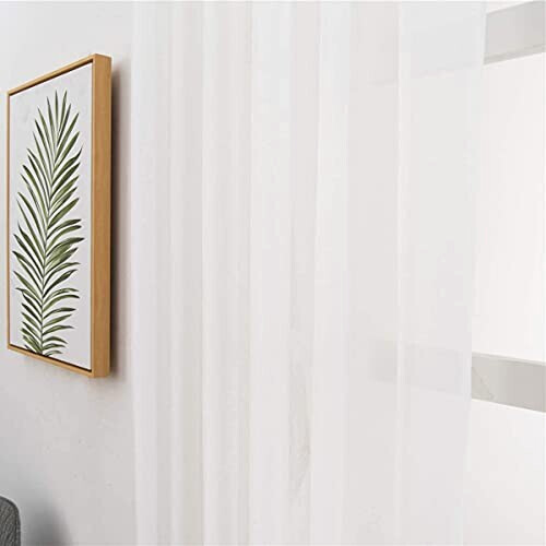 Rideaux blanc 100x200 cm variant 4 