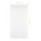 Rideaux blanc 100x200 cm - miniature variant 2