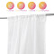 Rideaux blanc 100x200 cm - miniature variant 7