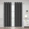 Rideaux gris foncé occultants 140x225 cm - miniature variant 1