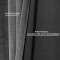 Rideaux gris foncé occultants 140x225 cm - miniature variant 4