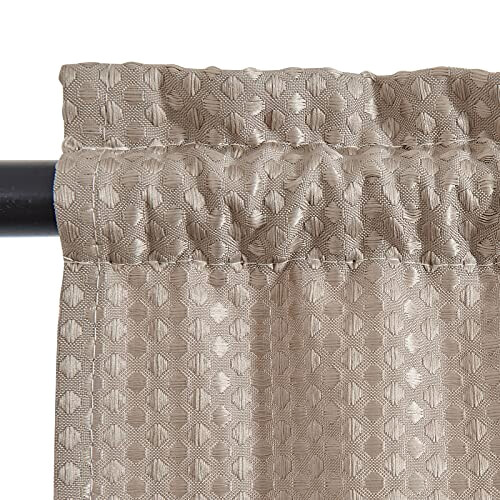 Rideaux marron a gaufre 90x60 cm variant 0 