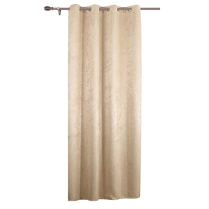 Rideaux beige champange 135x245 cm